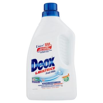 DEOX - Classico - Detersivo Per Lavatrice Antiodore 1050 Ml