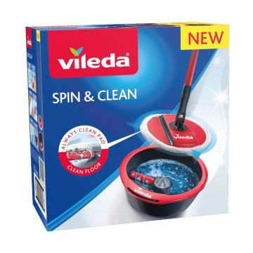 VILEDA - Spin & Clean - Sistema Lavapavimenti