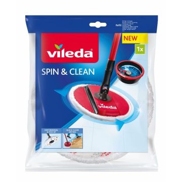 VILEDA - Spin & Clean - Panno Di Ricambio Per Il Sistema Lavapavimenti