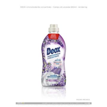 DEOX - Ammorbidente Contentrato 660 Ml Campo Di Lavanda
