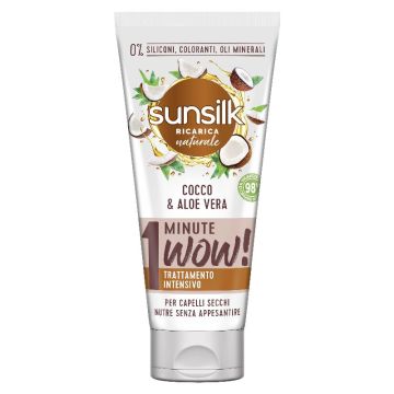 SUNSILK MASCHERA 1MINUTO 180ML COCC/ALOE