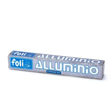FOLIROLL ALLUMINIO 16MT TRAMA GOFFRATA