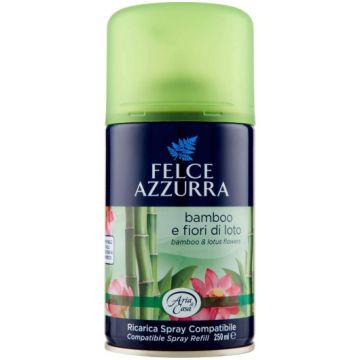 FELCE AZZURRA - Bamboo E Fiore Di Loto Ricarica Spray Profumatore D'Ambiente 250 Ml