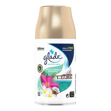 GLADE - Automatic Spray Exotic Tropical Blossom - Ricarica Spray Per Ambiente