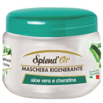 Splend Or - Maschera Rigenerante con Aloe Vera e Cheratina 500 Ml