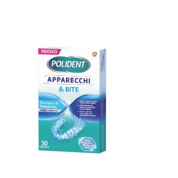 Polident Tabs 30compresse Apparecchi & Bite