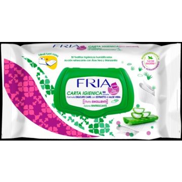 FRIA CARTA IGIENICA UMIDIFICATA 50PEZZI
