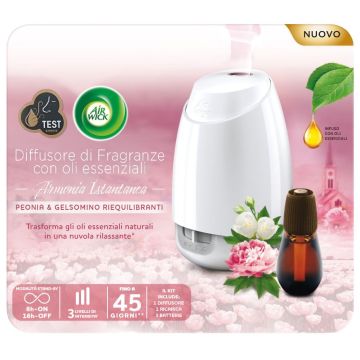 AIR WICK DIFFUSORE OLI ESS COMP +RICARICA  PEONIA