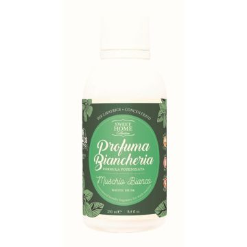 SWEET HOME - Igienizzante Muschio Bianco - Profuma Biancheria Antibatterico 250 Ml