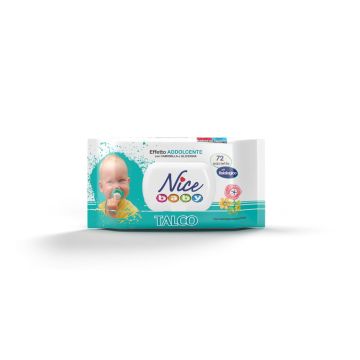 NICE SALVIETTE BABY 72PEZZI  TALCO C/POP UP