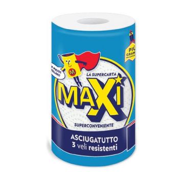 MAXI ASCIUGONE MONOROTOLO 3V 100STRAPPI