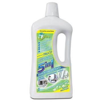 SUPER FIVE 1LT DETERGENTE ENTE 5 IN 1 TALCO