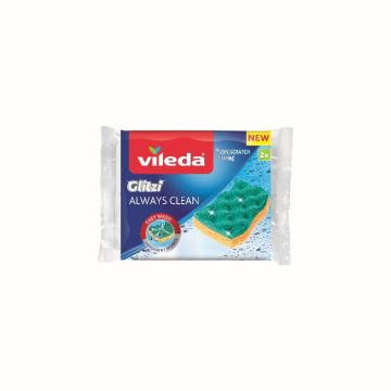 VILEDA - Glitzi Always Clean - 2 Spugne Per La Cucina