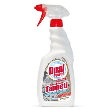 DUAL POWER - Detergente Smacchiante Spray Per Tappeti 500 Ml