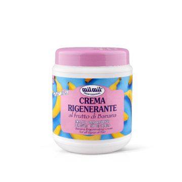 MIL MIL - Crema Rigenerante Per Capelli Al Frutto Di Banana 1000 Ml