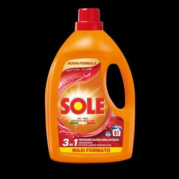 SOLE - Proteggi Colore 61 Lavaggi - Detersivo Per Capi Colorati
