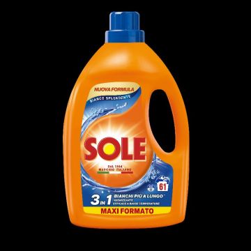 SOLE - Bianco Splendente 61 Lavaggi - Detersivo Per Il Bucato