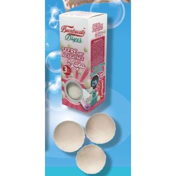 FATIGATI PALLINE DI LANA 3PEZZI  PER ASCIUG