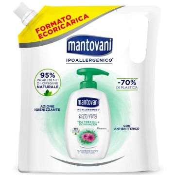MANTOVANI SAPONE LIQUIDO ECORICARICA 750ML ECHIN/THE