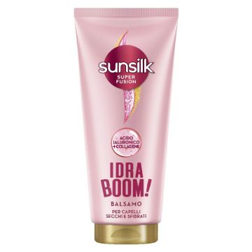 SUNSILK - Super Fusion - Idra Boom! - Balsamo per capelli secchi e sfibrati 180 ml