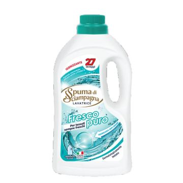 SPUMA DI SCIAMPAGNA - Fresco Puro - Detersivo Liquido Per Bucato 1215 Ml