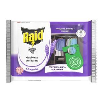 RAID - Lavanda - 2 Gabbiette Anti-Tarme