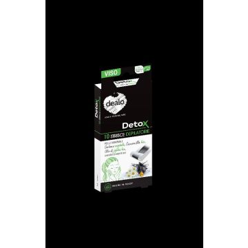 DEALO DEPIL VISO STRISCE X 10 DETOX