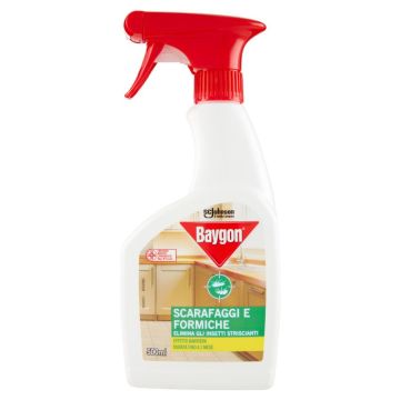BAYGON - Scarafaggi E Formiche - Spray Insetticida 500 Ml