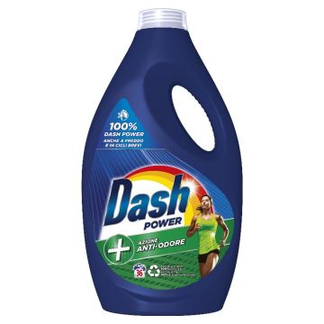 DASH - Power Azione Anti-Odore - Detersivo Liquido Per Bucato 1800 Ml