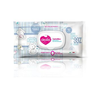 DEALO SALVIETTE 72PEZZI  BABY POP UP ACQUA