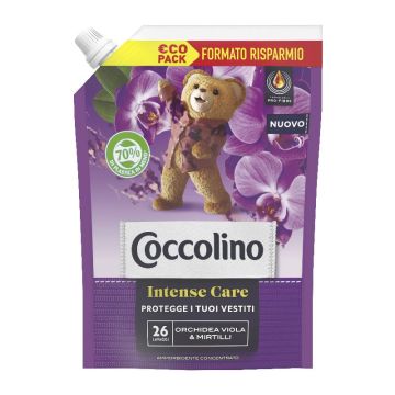COCCOLINO - Intense Care Orchidea E Mirtilli - Ammorbidente Concentrato 600 Ml