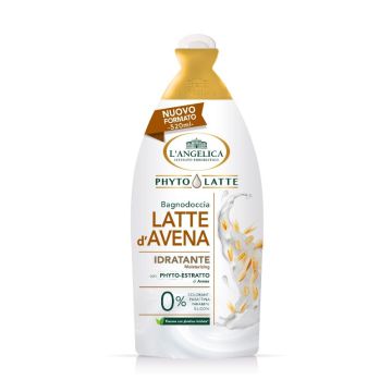 L'Angelica - Phytolatte Latte d'Avena - Bagnodoccia idratante 520 ml