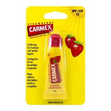 CARMEX LIP BALSAMO TUBO FP15 FRAGOLA
