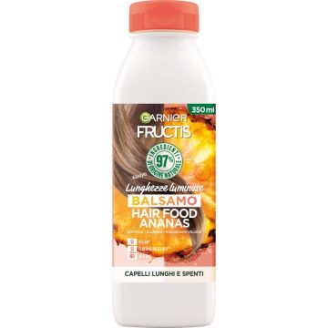 Fructis - Hair Food Ananas - Balsamo Per Capelli Lunghi E Spenti 350 Ml