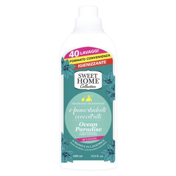 SWEET HOME - Ocean Paradise 40 Lavaggi - Ammorbidente Concentrato 1 L
