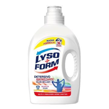 LYSOFORM - Detersivo Igienizzante Per Capi Colorati 36 Lavaggi