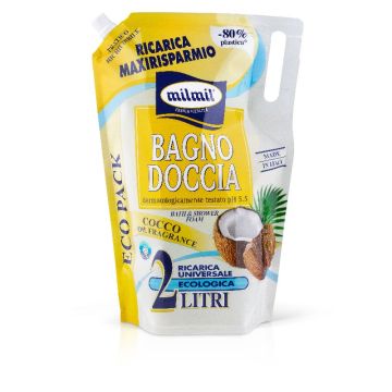 MIL MIL - Cocco - ecoricarica bagnoschiuma 2000 ml