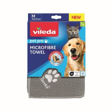 VILEDA - Pet Pro - Panno In Microfibra Per Animali 45 X 70 Cm