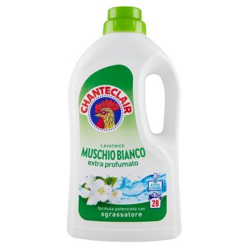 CHANTECLAIR - Muschio Bianco - Detersivo Liquido Per Lavatrice 1260 Ml