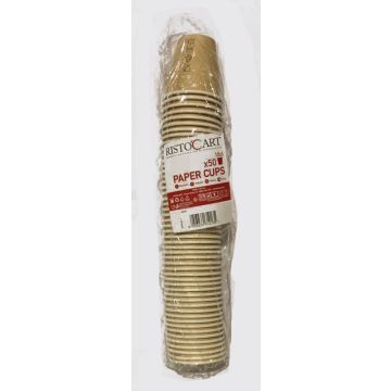 BICCHIERINI CARTA CAFFE 100ML 50PEZZI