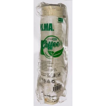 BICCHIERI BIO 240ML 50PEZZI  ACQUA IN CARTA