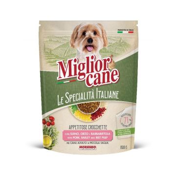 MIGLIORCANE MINI CROC 800GR SUI/ORZ/VERD