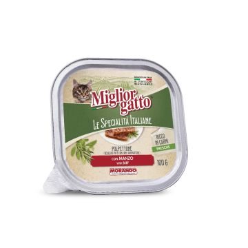 Migliorgatto Pate100Gr Manzo