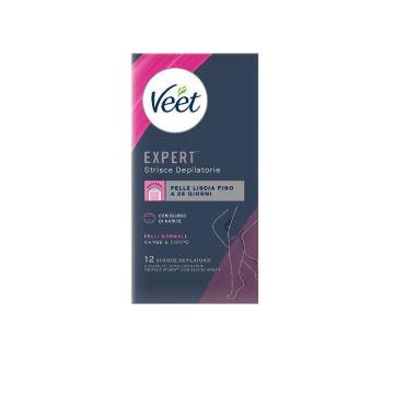VEET EXPERT STRISCE CORPO 12PEZZI  PEL NORM