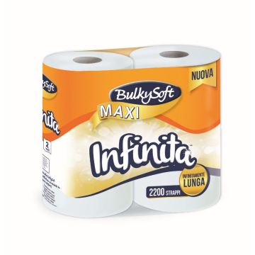 BULKY IGIENICA  4 ROTOLONI 2VELI INFINIT