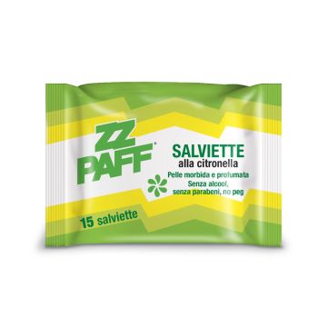 ZZ PAFF SALVIETTE X15 ANTIPUNTURA CITRONELLA