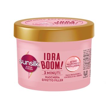 SUNSILK - Super Fusion Idra Boom - Maschera Effetto Filler 440 Ml