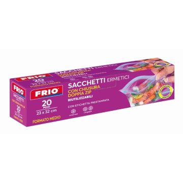 FRIO SACCHETTI GELO CHIUS ZIP 20PEZZI  MEDI