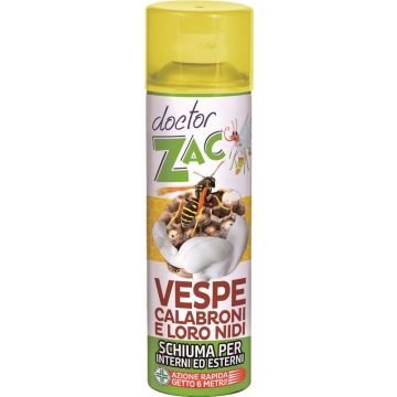 DOCTOR ZAC - Schiuma Insetticida Per Vespe E Calabroni 400 Ml