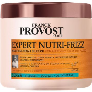 FRANCK PROVOST - Expert Nutri-Frizz - Maschera Per Capelli Secchi O Crespi 400 Ml